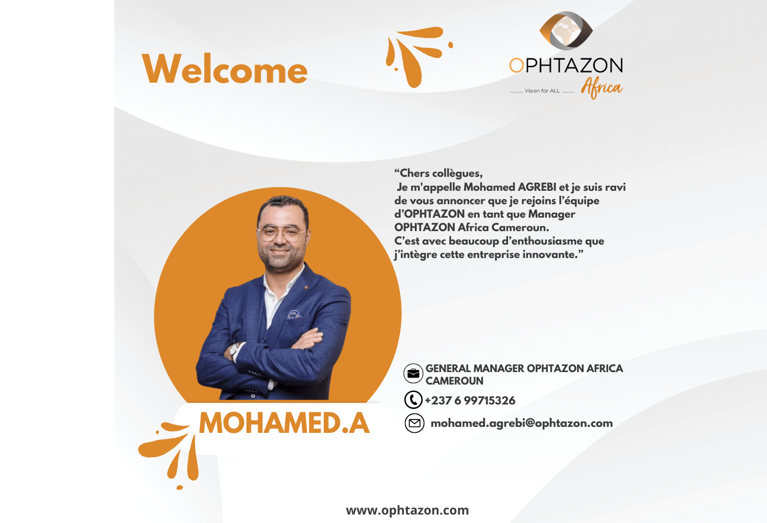 Bienvenue chez OPHTAZON 