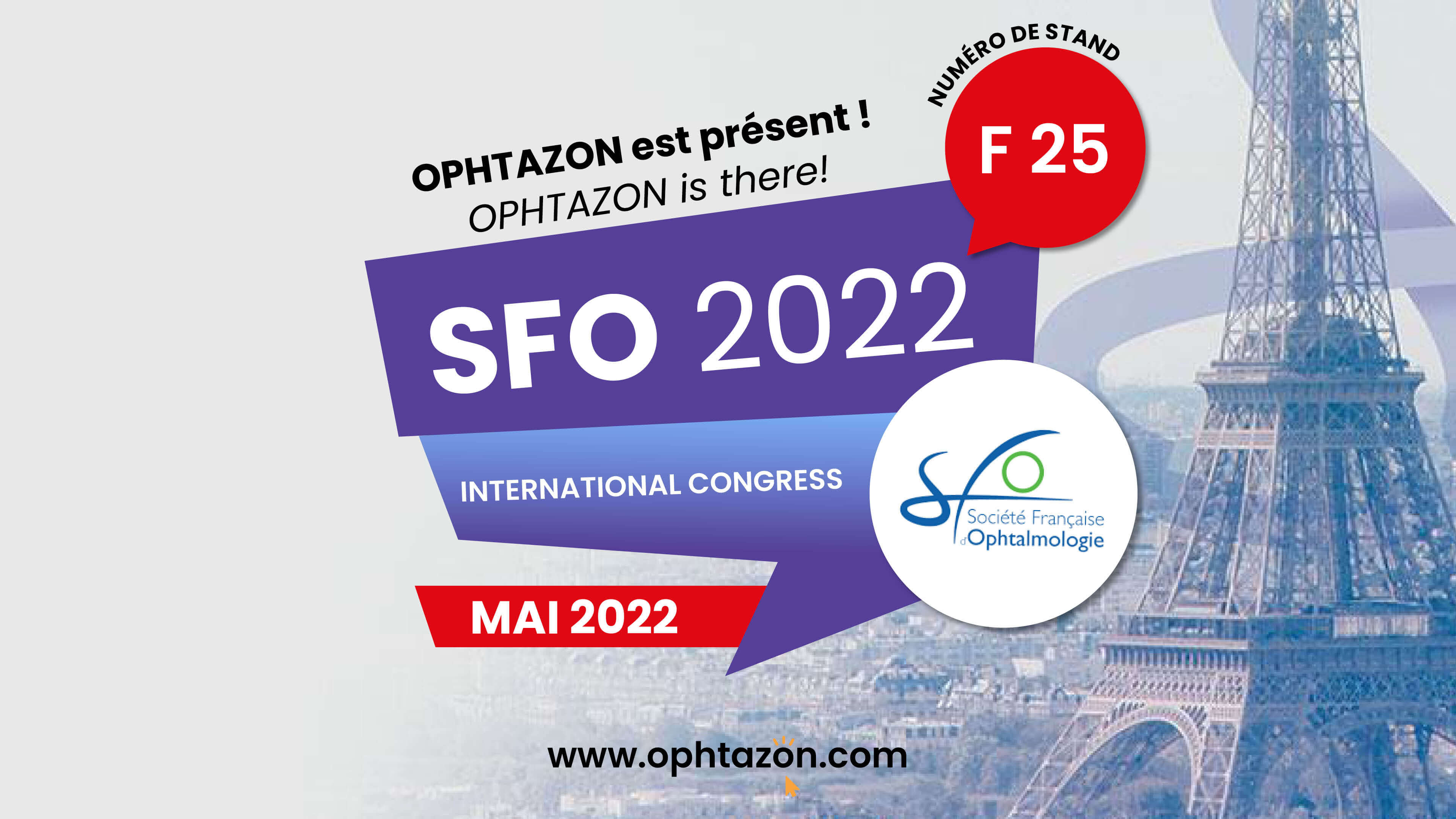 SFO 2022, Stand F25 !