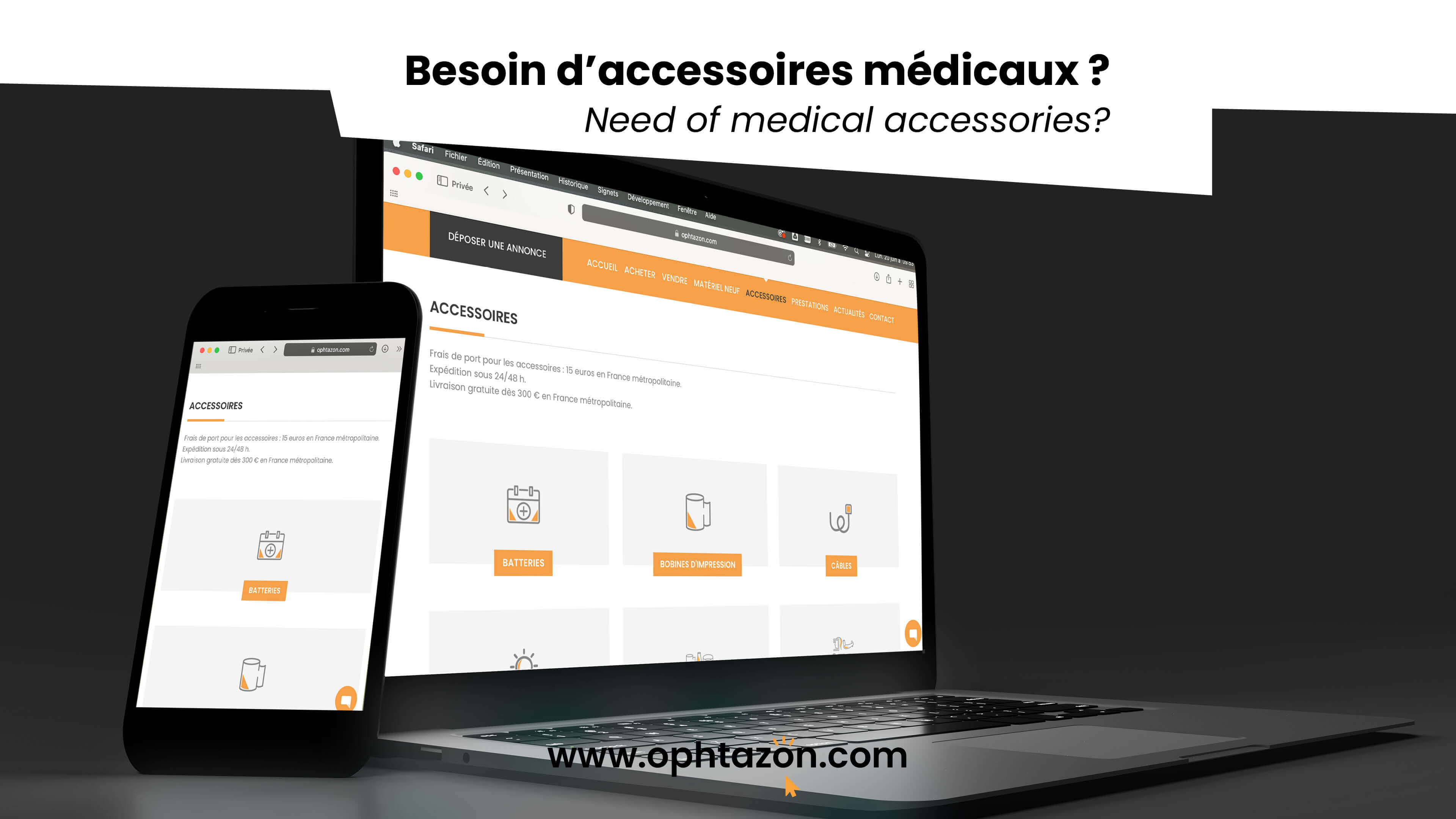 Notre page accessoires