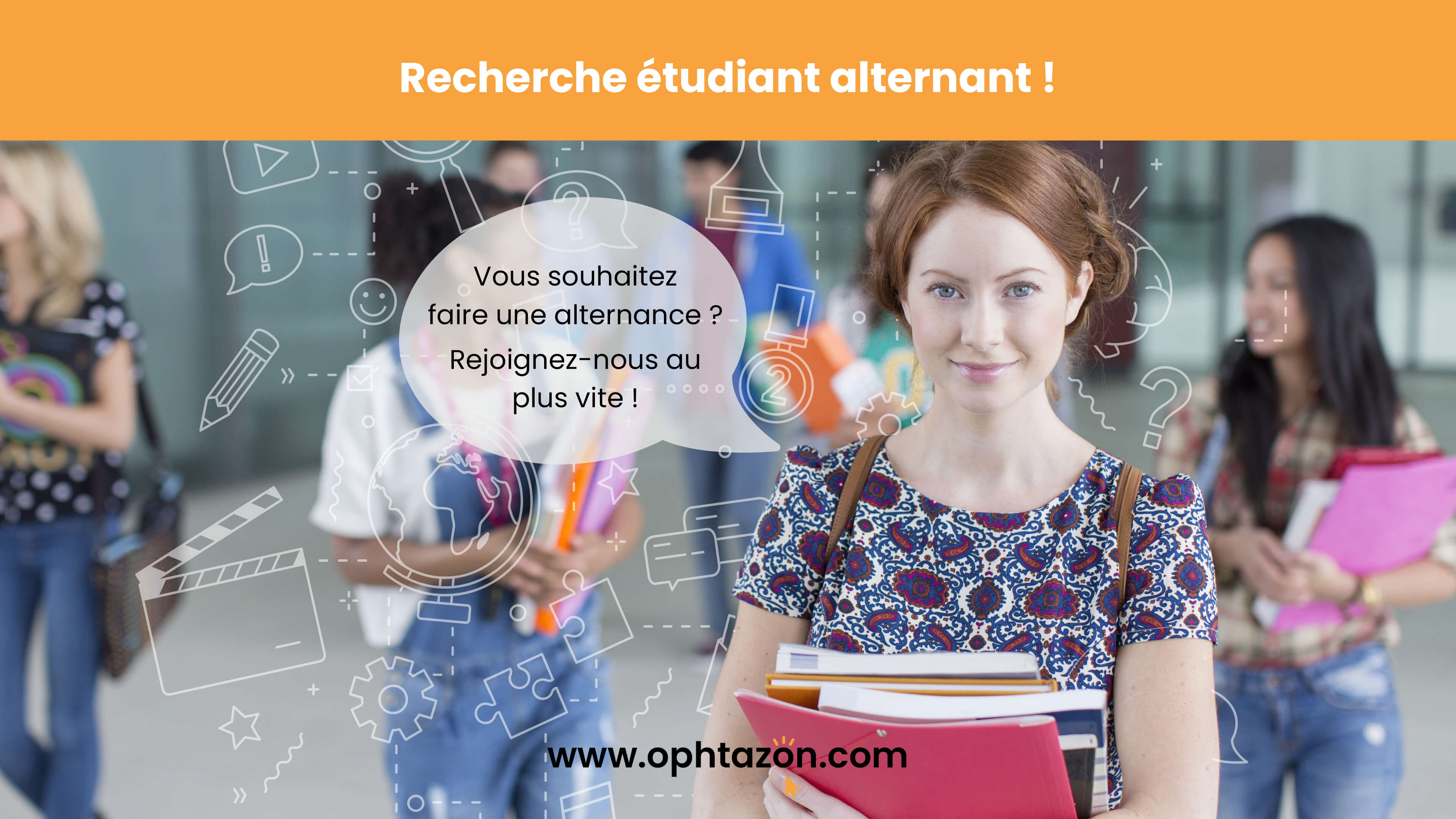 Recherche étudiant alternant !