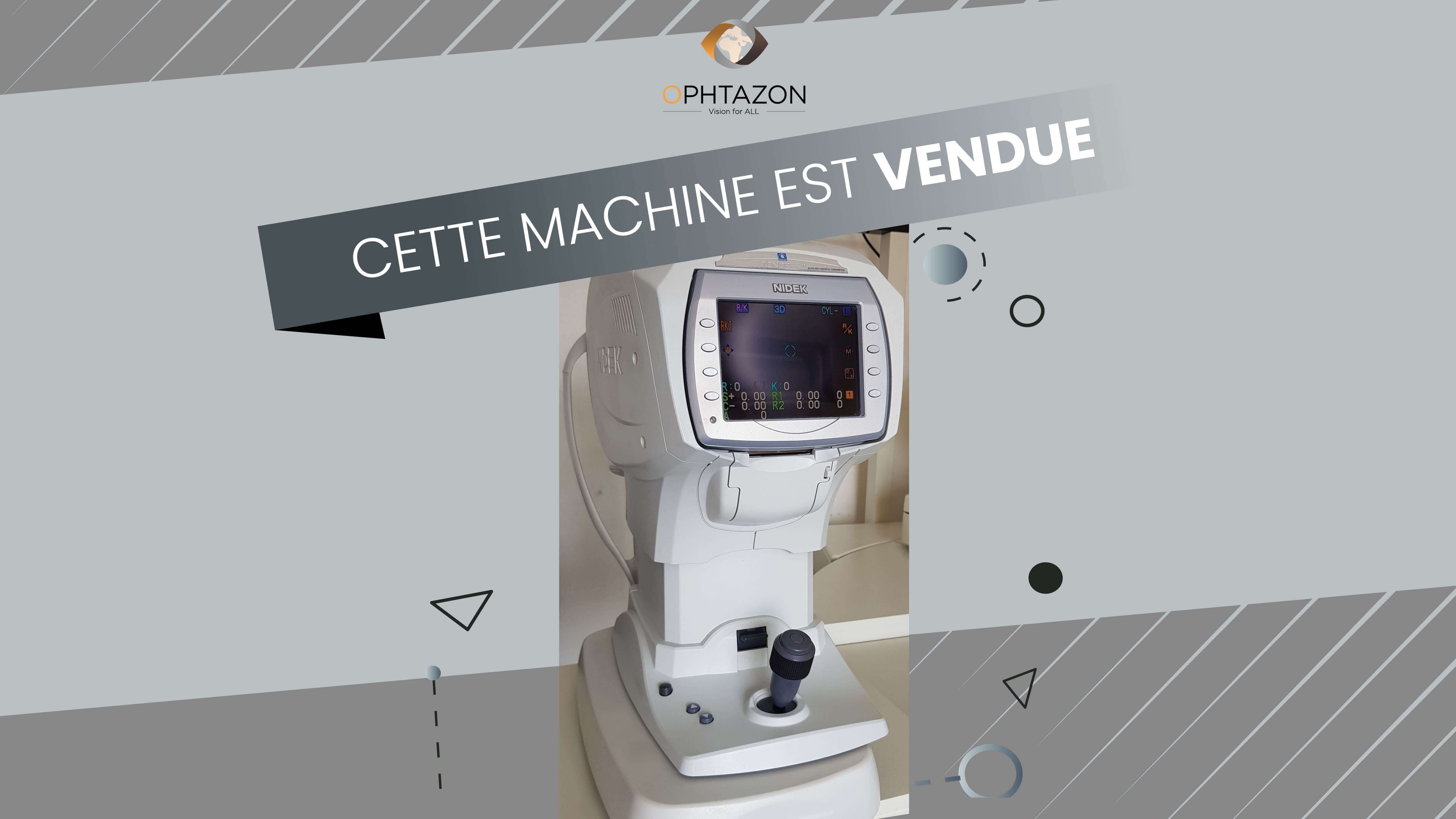 Cette machine est vendue !