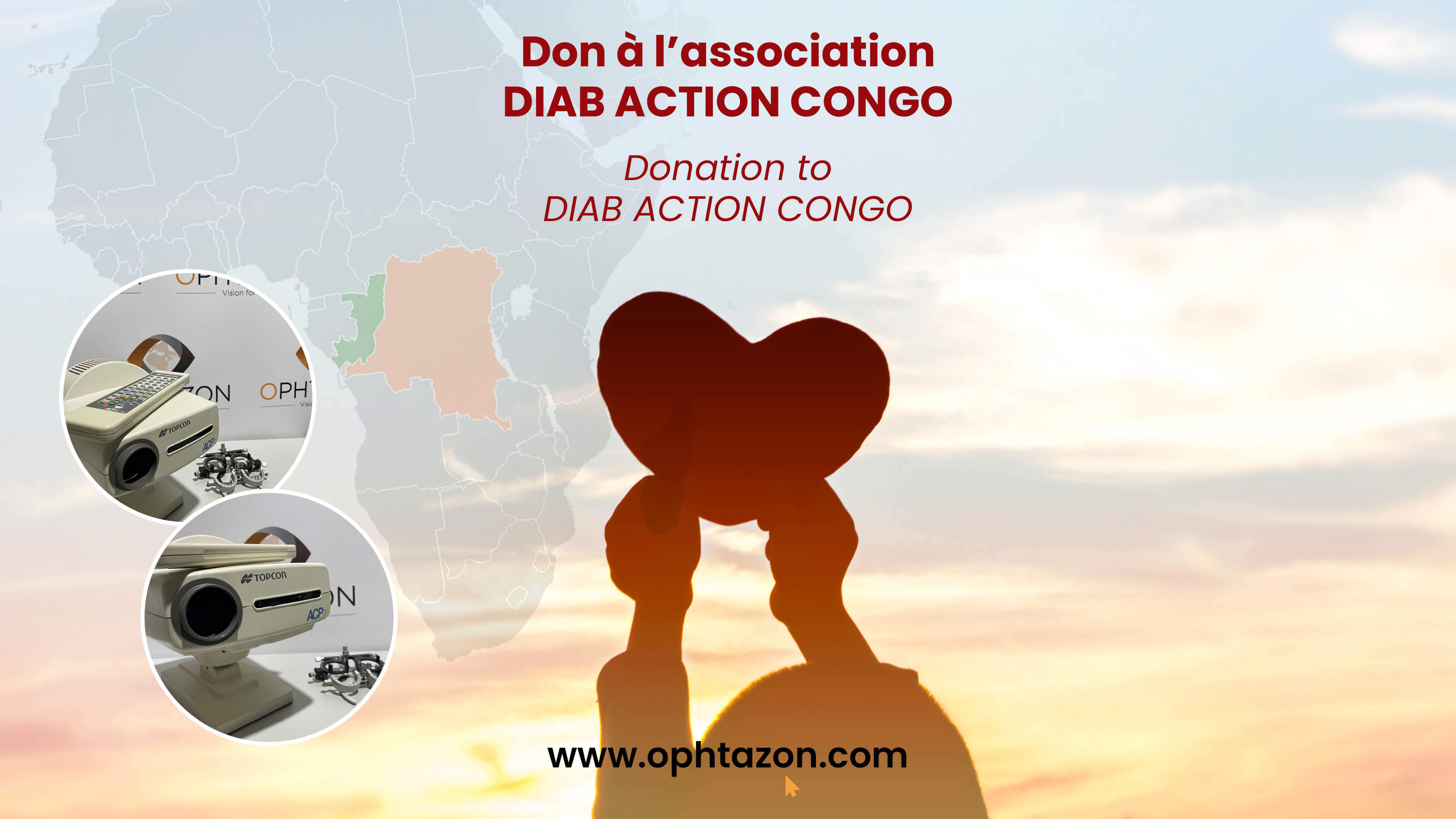 Don à l'association DIAB ACTION CONGO
