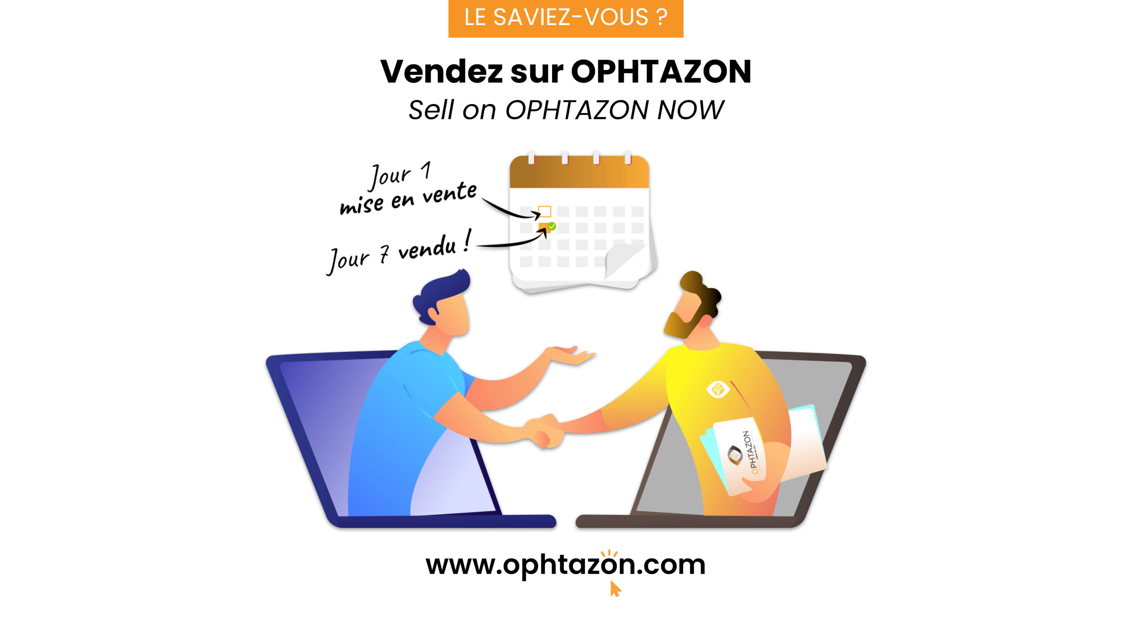 Vendez sur OPHTAZON 