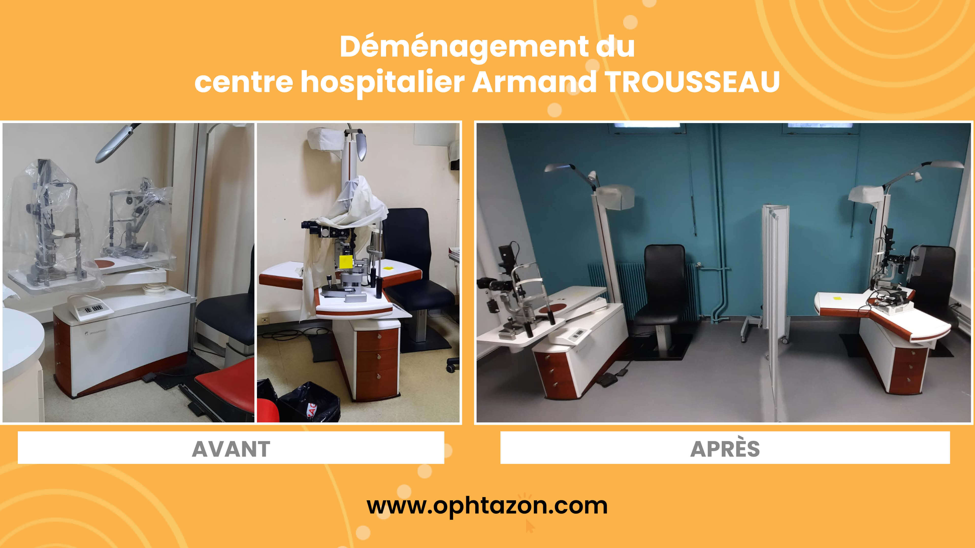 Déménagement du centre hospitalier Armand Trousseau