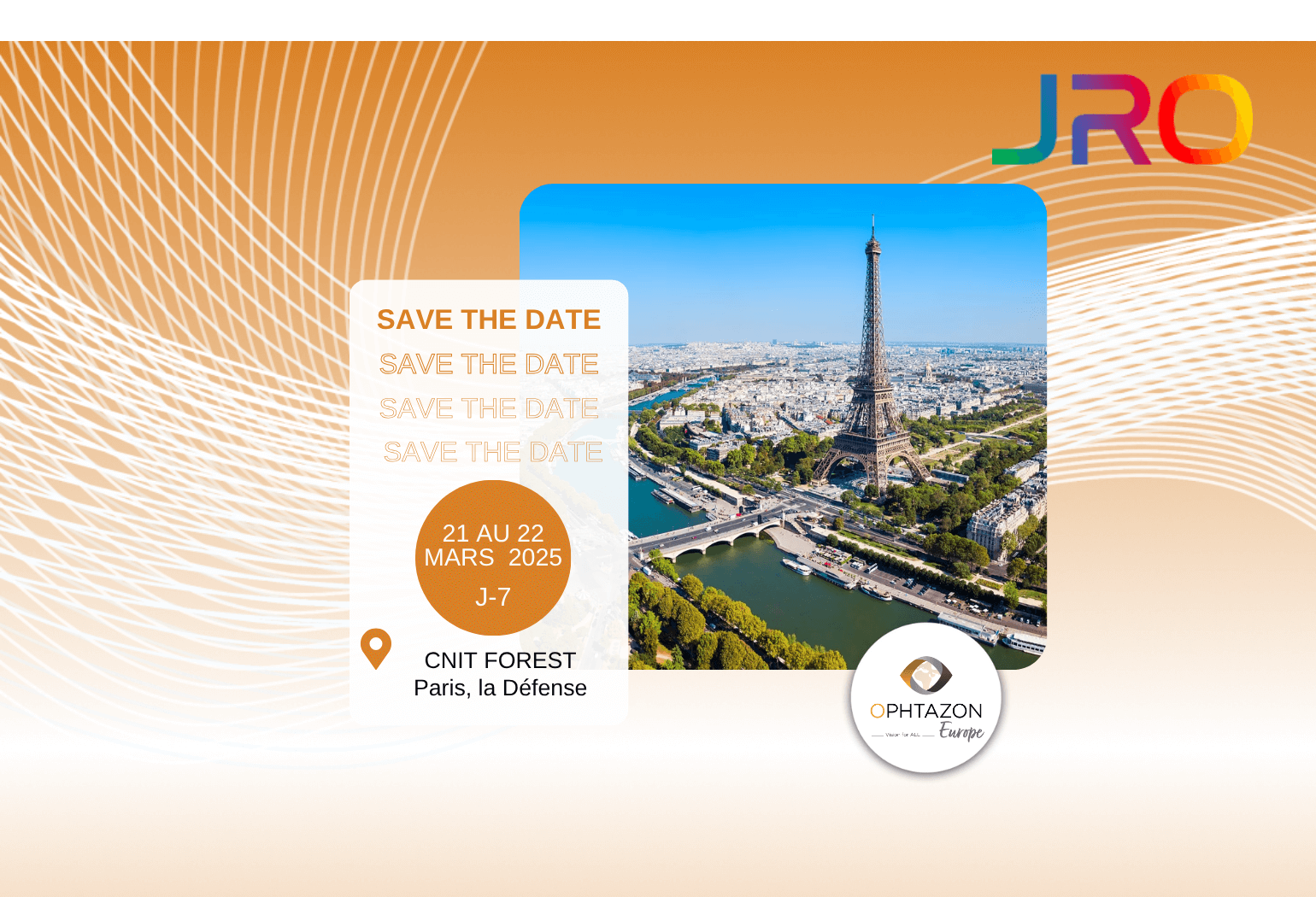 Save the date - JRO 2025