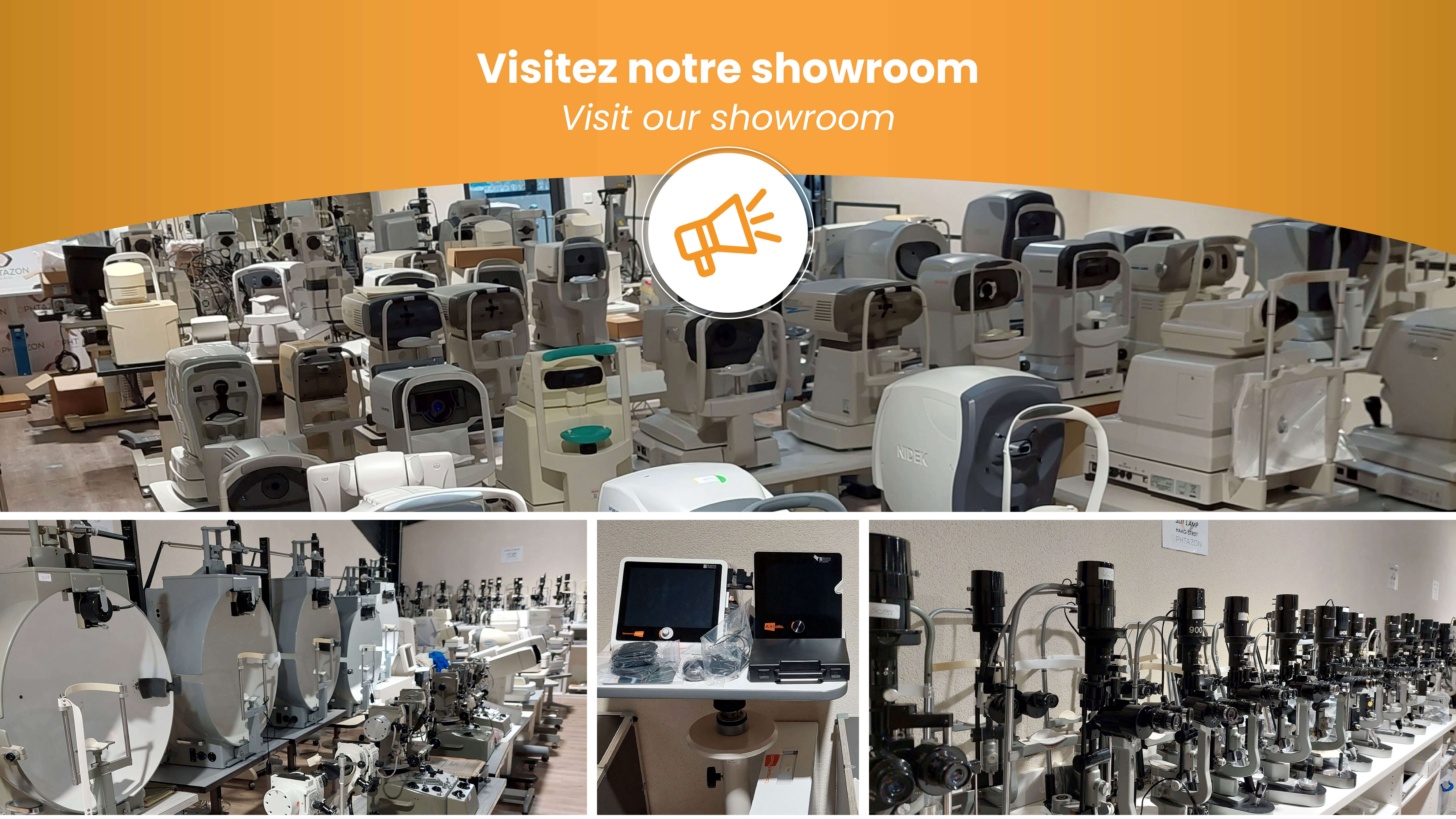 Visitez notre showroom