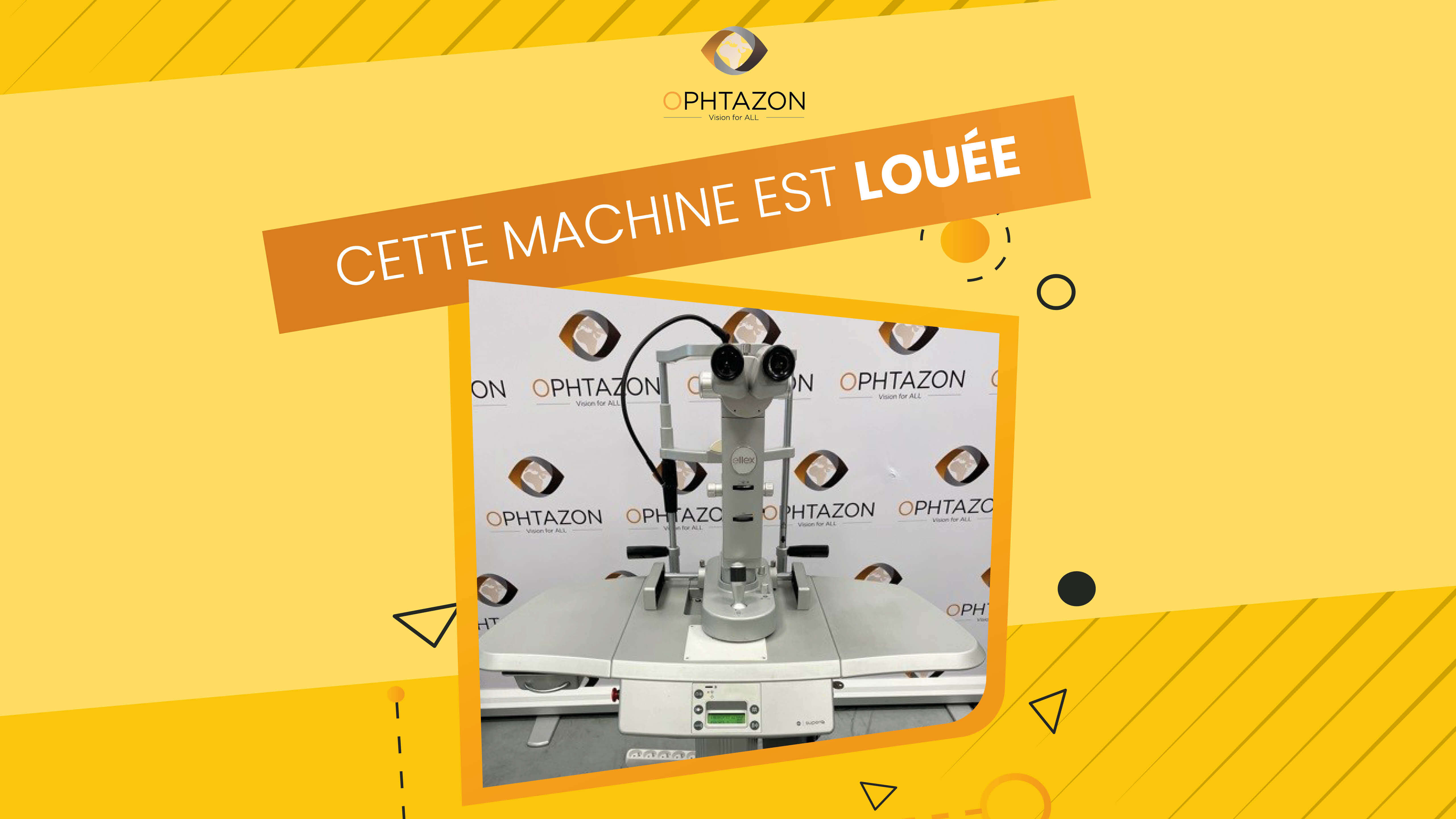 Cette machine est louée