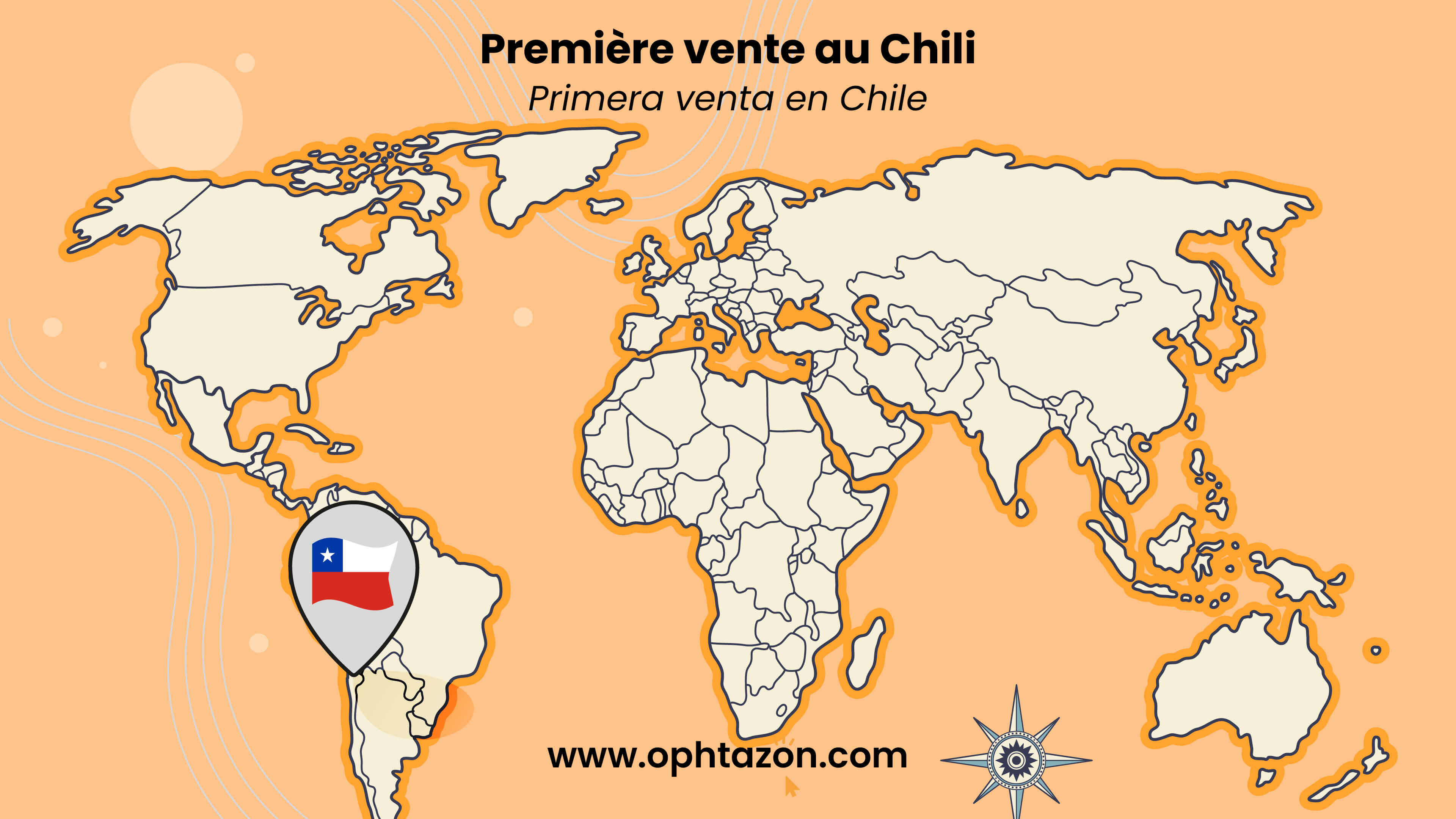 Première vente au Chili !