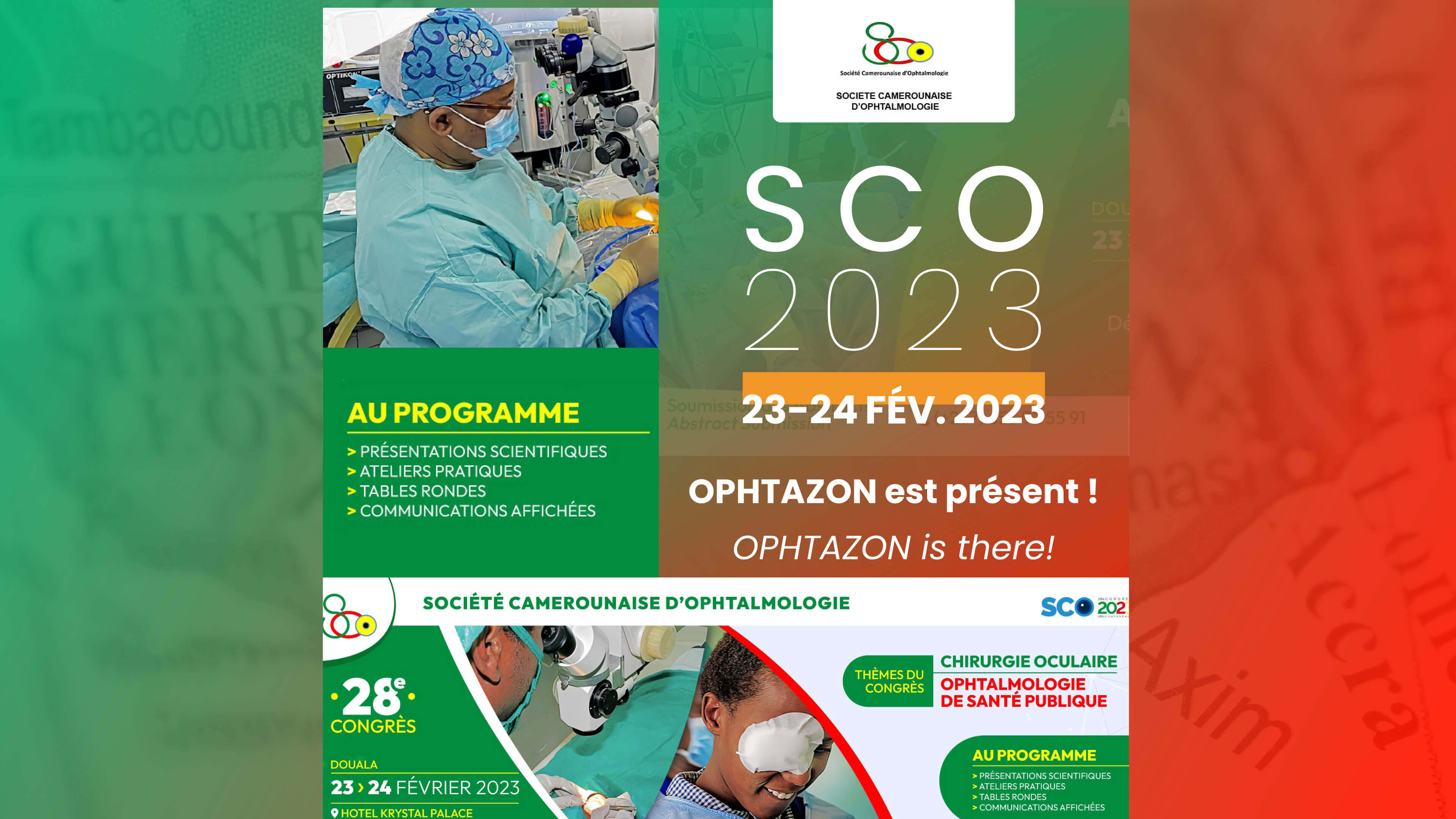 SCO 2023 - 28e congrès