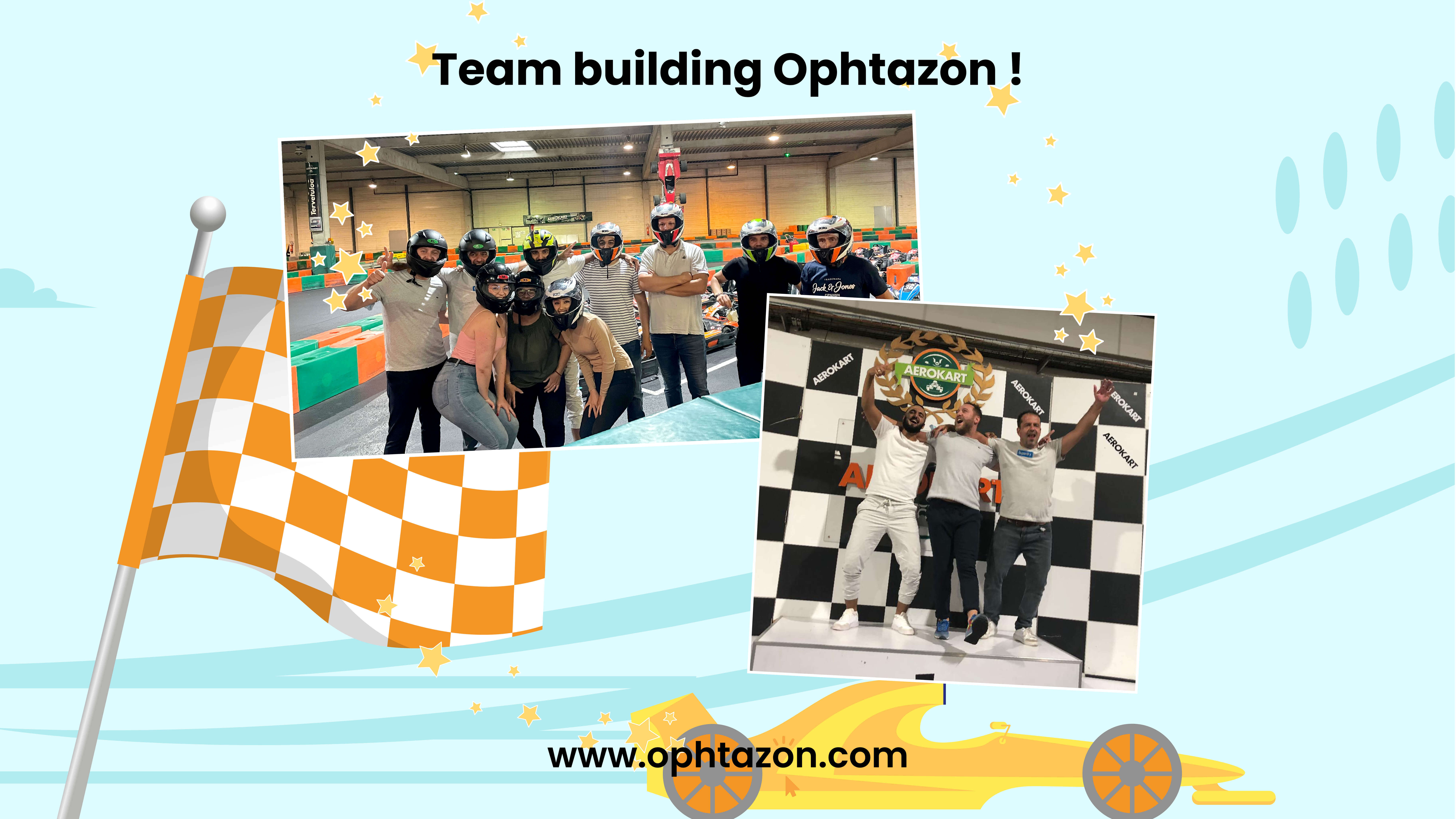 Une team building chez Ophtazon !