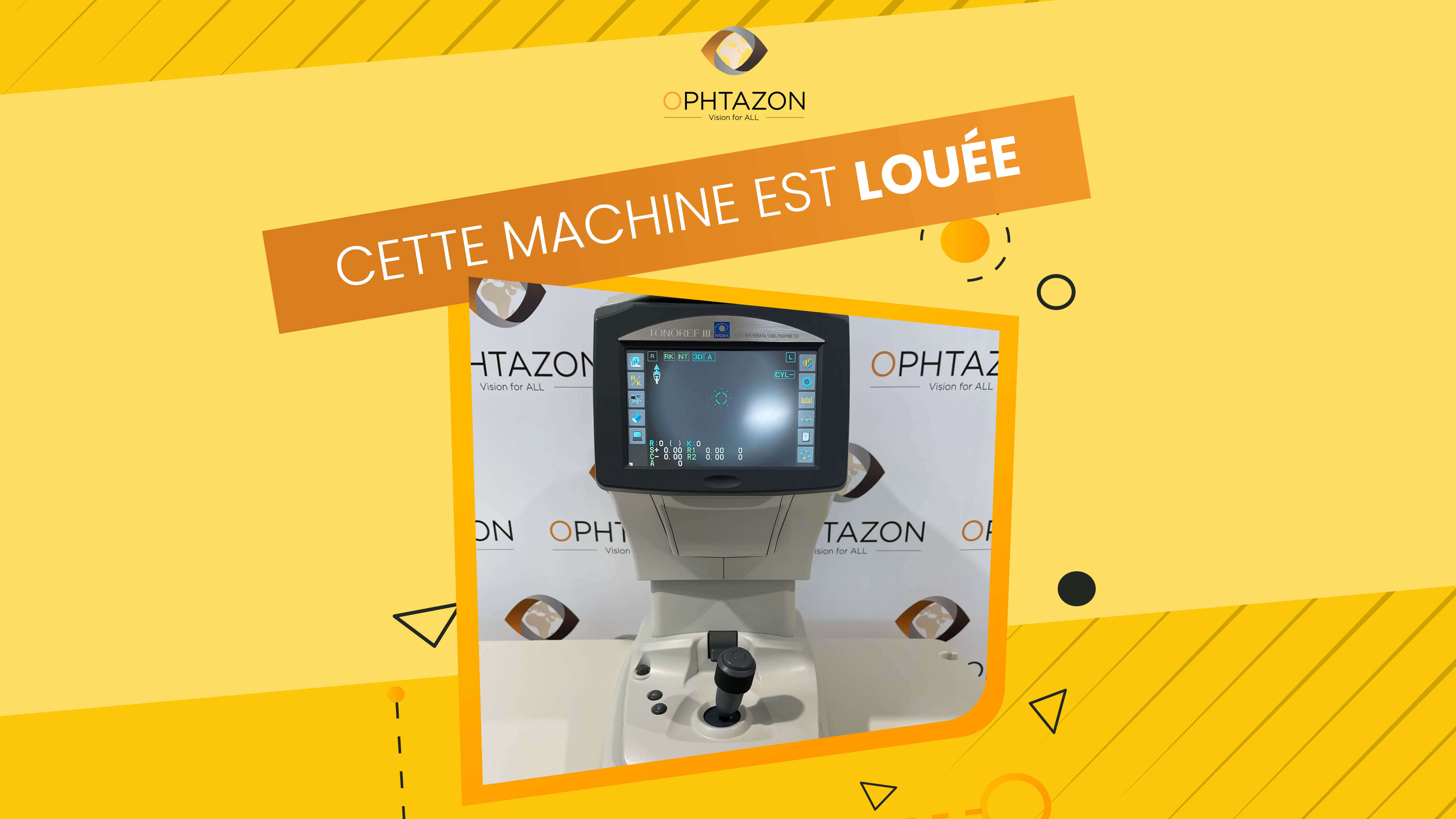 Cette machine est louée