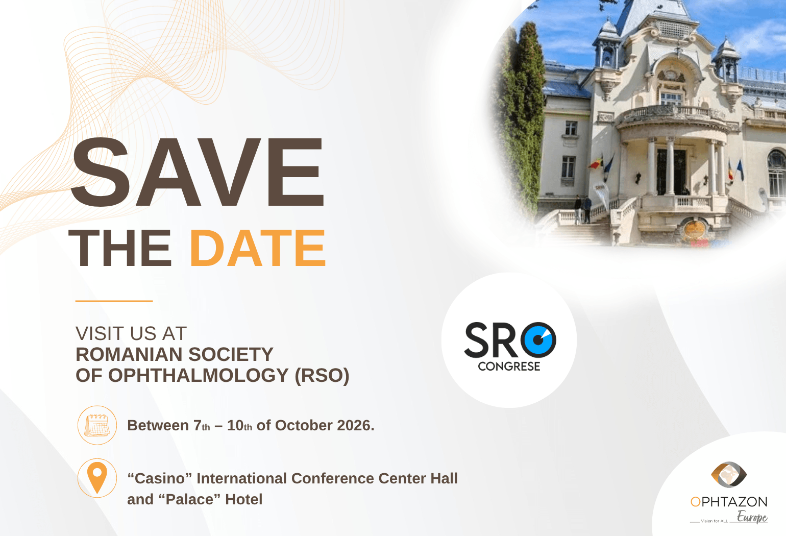 RSO 2026 : OPHTAZON at the Romanian Society of Ophthalmology Congress 2026